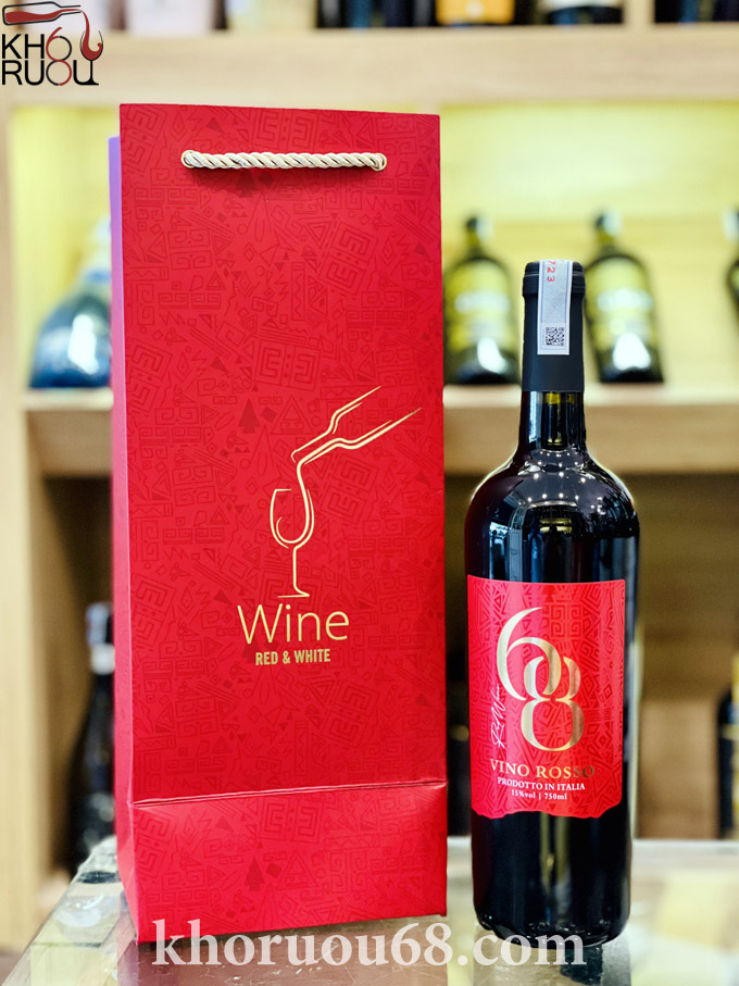 Rượu Vang Ý 68 Vino Rosso