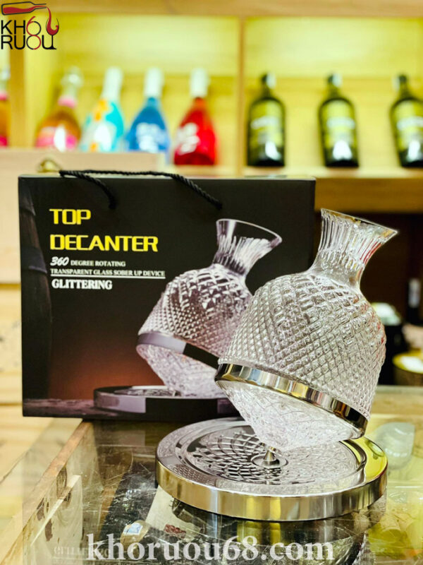 decanter xoay 360