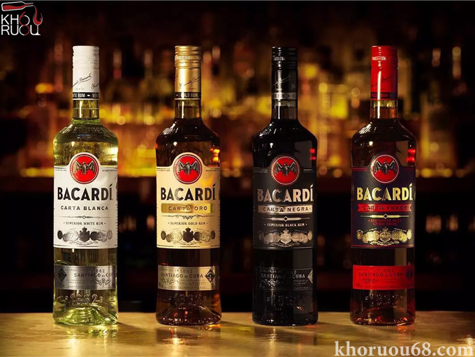 Bacardi - rượu rum từ Cuba với hương vị ngọt và thanh