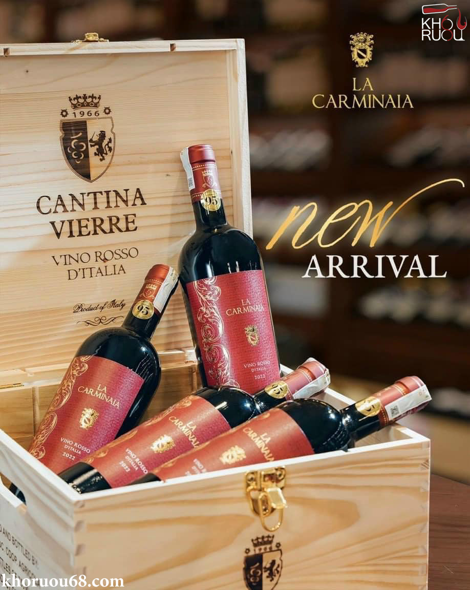 Rượu vang La Carminaia Vino Rosso d'Italia