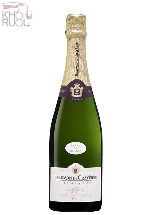 Rượu Champagne Beaumont Des Crayères Grand Chardonnay Brut