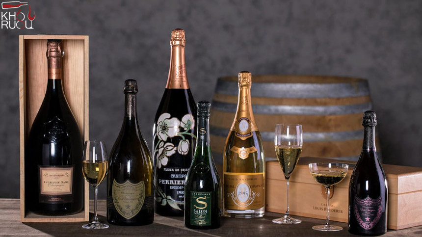Top 6 Chai Rượu Champagne Cao Cấp Đáng Khám Phá