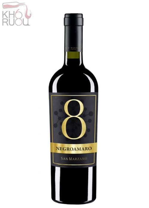 Rượu vang 8 Negroamaro