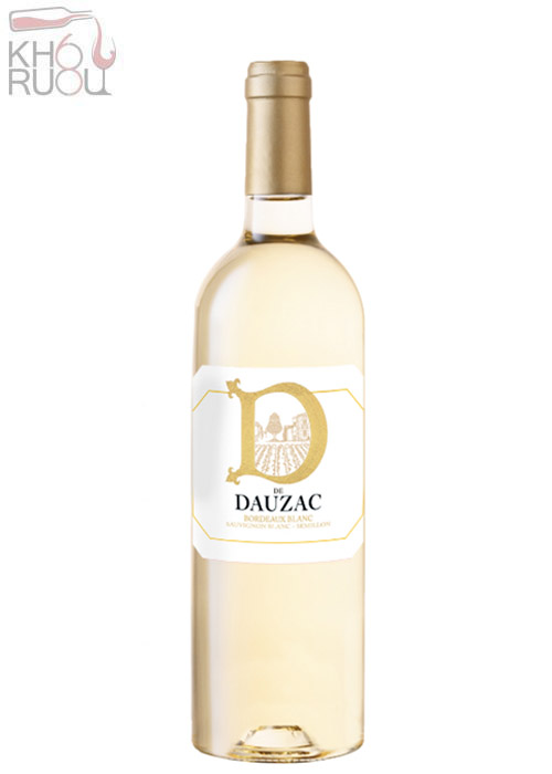Rượu vang Pháp D de Dauzac Blanc