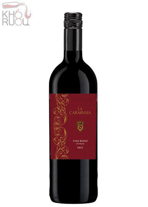 Rượu vang La Carminaia Vino Rosso d'Italia