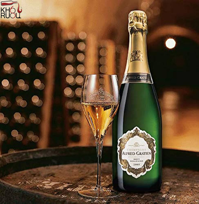 Rượu Champagne Sâm Panh Alfred Gratien Blanc de Blancs 2012