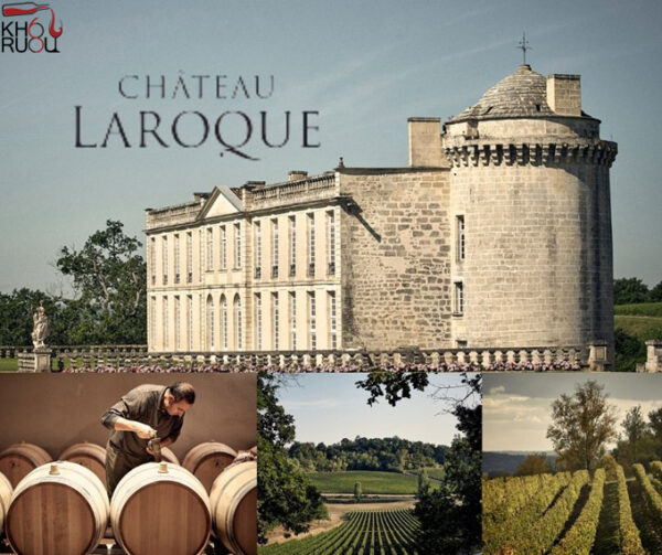 Rượu vang Pháp Chateau Laroque 2015 Gran Cru Classe