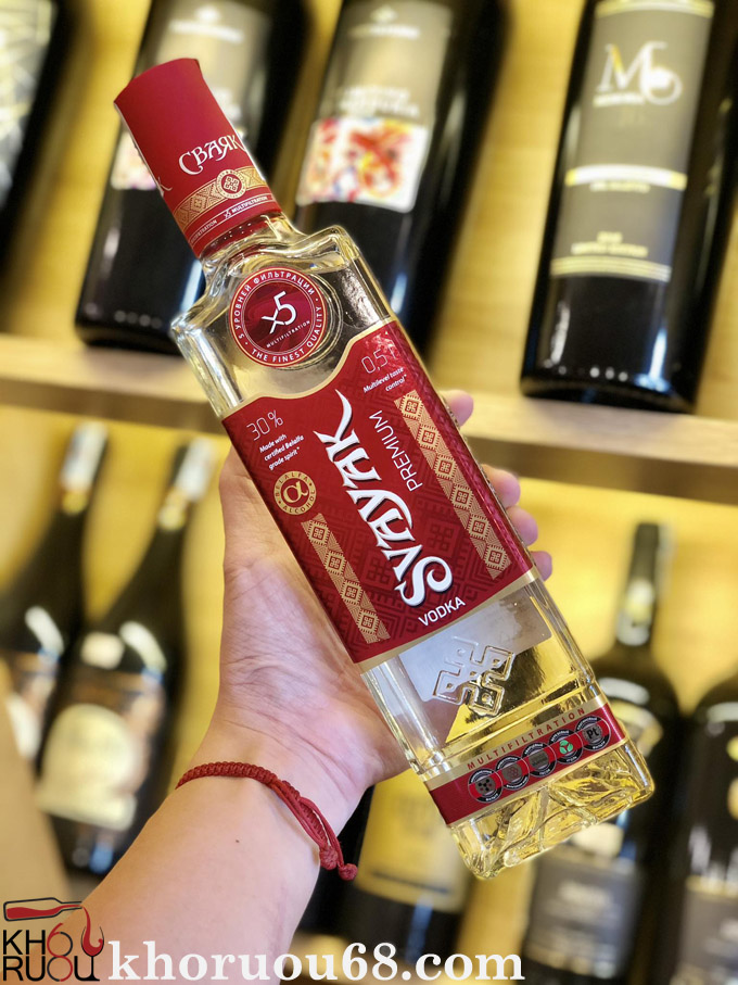 Rượu Vodka Svayak Premium 500ml