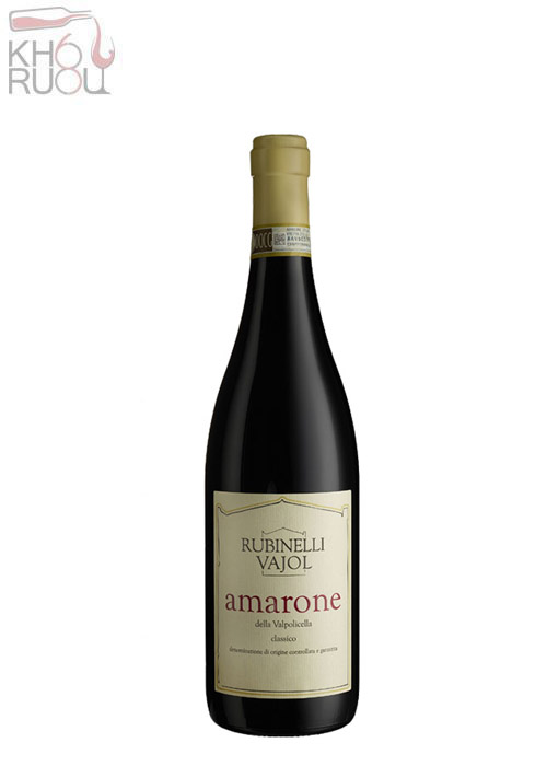 Rượu Vang Ý Rubinelli Vajol Amarone Della Valpolicella Classico 2015