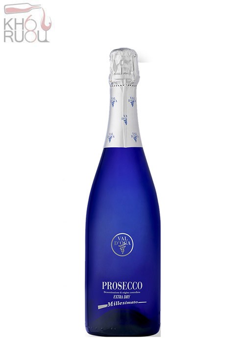 Rượu vang sủi Val D’oca Blu Millesimato Prosecco Extra Dry