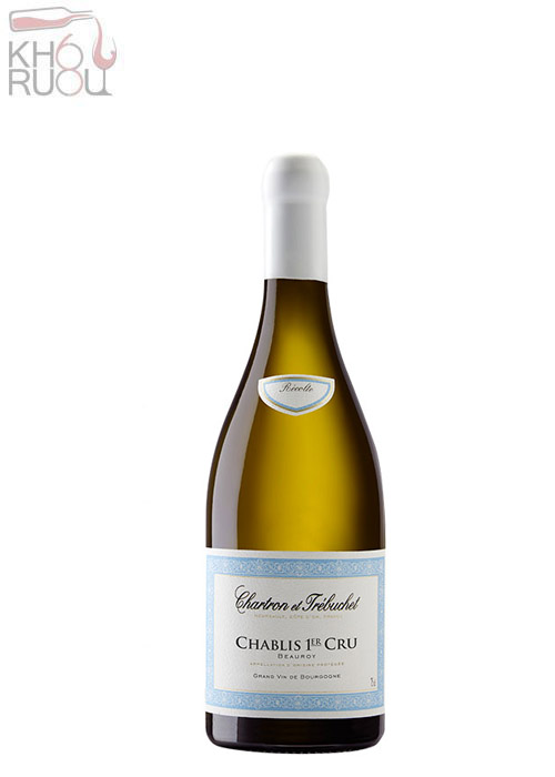 Rượu Vang Pháp Chartron et Trébuchet Chablis 1er Cru 2022